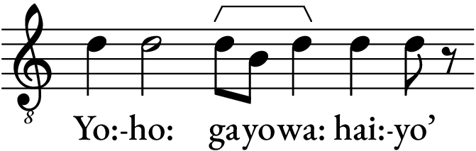Music notation